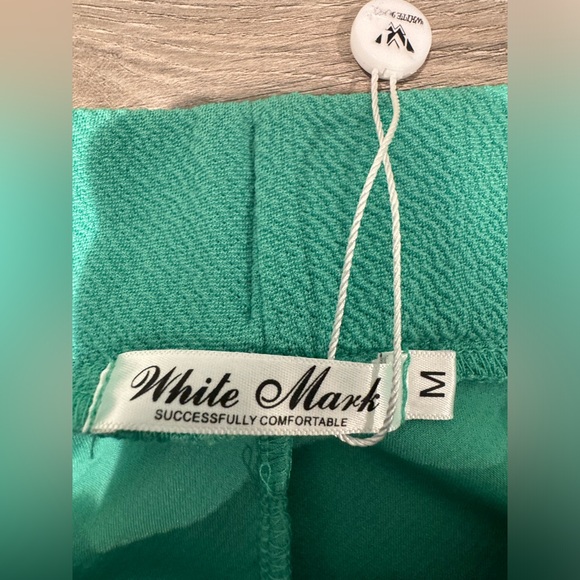 White Mark Turquoise Midi Skirt Size M New With Tags - Picture 12 of 16